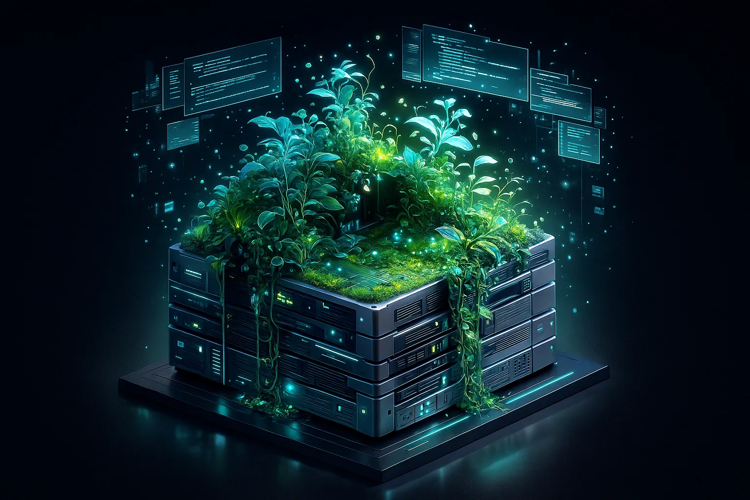 Cover image representing digital garden